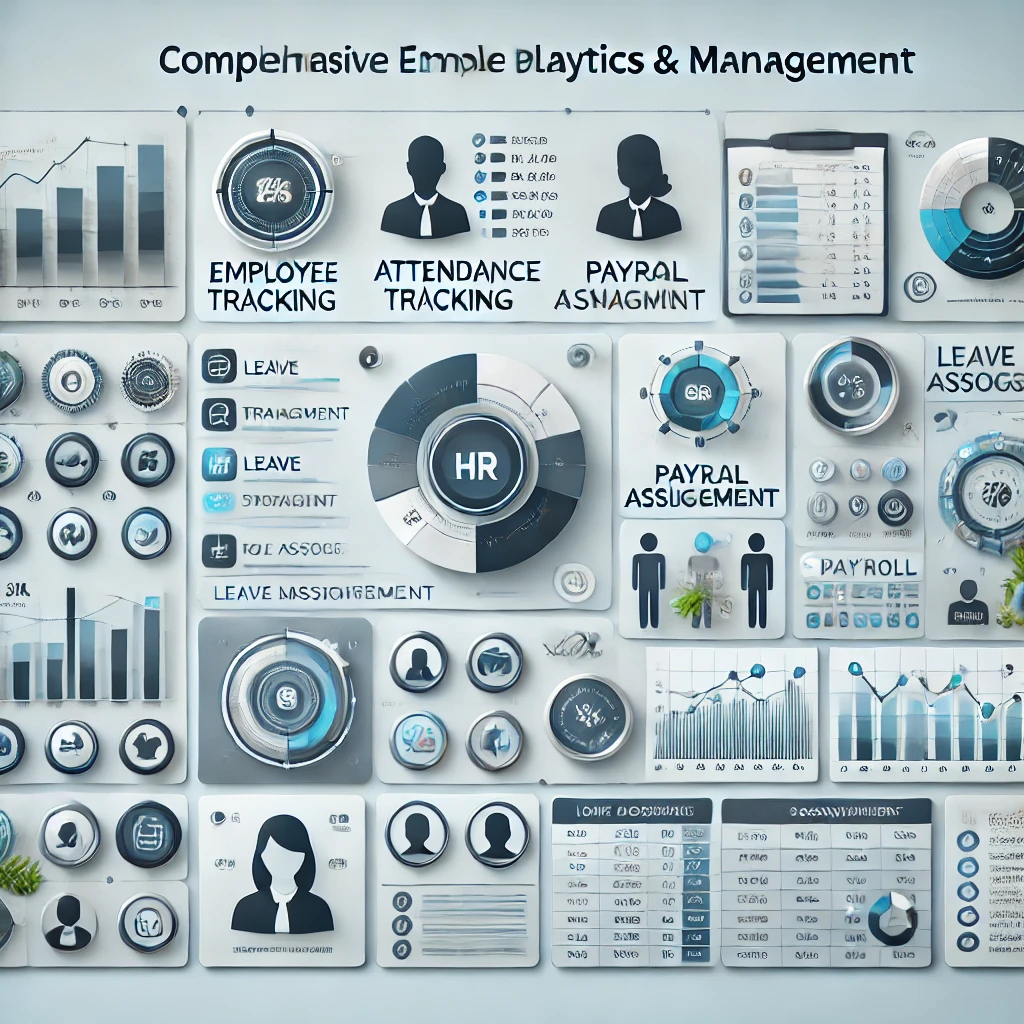 Analytics and Employee Management Icon